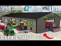 BUILDING THE BEST DEALERSHIP IN TOWN NEW FIELDS Big Flats Texas Farming Simulator 22