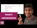 MySQL Tutorial - Insert Statements