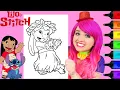Coloring Lilo Stitch Lilo