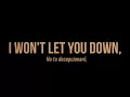 Download Lagu Calum Scott - Won't Let You Down LYRICS (Sub Español)