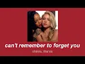 Download Lagu shakira, rihanna - can't remember to forget you (slowed \u0026 reverb)