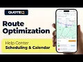Route Optimization in QuoteIQ