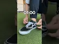 Can You Tie a Shoe Lace in 1 Second