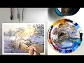 Lagu Free Watercolor Demonstration by Igor Sava
