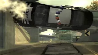 NFS MW Police Car Got COMPLETELY Destructed 