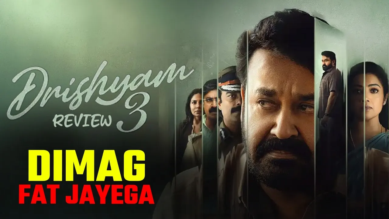 Drishyam 3 Review | Suspense Ka Baap Wapas Aa Gaya | Dimag Fat Jayega poster