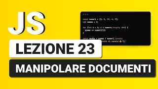 Javascript Tutorial Italian 23 - DOM Manipulation