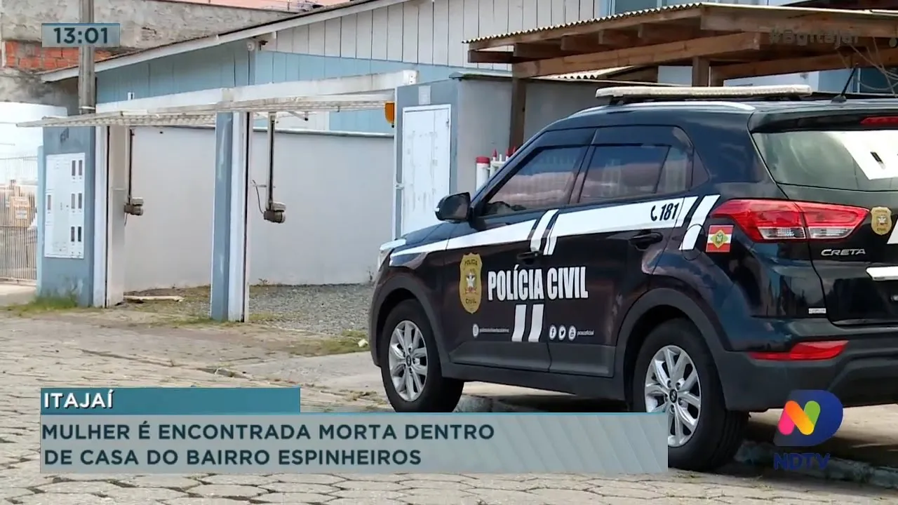 Mulher é encontrada morta dentro de casa no bairro Espinheiro em Itajaí