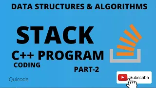 Stack Data Structure in C Programming using arrays All Stack Operations Part - 2 DSA