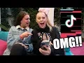 REACTING TO TIK TOK Sister