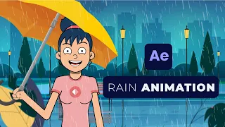How to Create Animate Rain with After Effects Quick Tutorial