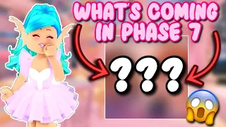 THIS IS WHAT WILL BE COMING IN PHASE 7 Roblox Royale High Campus 3