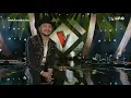 Christian Nodal cantando  No Te Contaron Mal en Vivo La Voz México