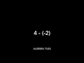 Subtraction of Integers with Algebra Tiles