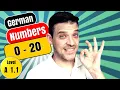German Numbers 1-20 Pronunciation and examples German Basics