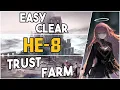 HE-8 Trust Farm Easy Strategy Arknights
