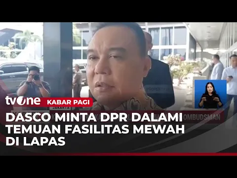 Sufmi Dasco Minta Dalami Temuan Klaster Mewah di Lapas Kelas II A Cibinong