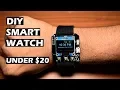How to make a DIY Smartwatch ESP8266 IoT Project