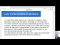 List implementations in common lisp
