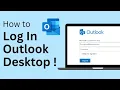 How To Hotmail Login In Desktop PC - Outlook Email Sign In Laptop