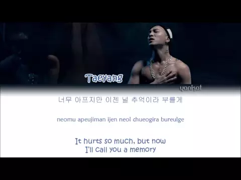 Download MP3 TAEYANG (태양) – Eyes, Nose, Lips (눈, 코, 입) (Color Coded Han|Rom|Eng Lyrics)