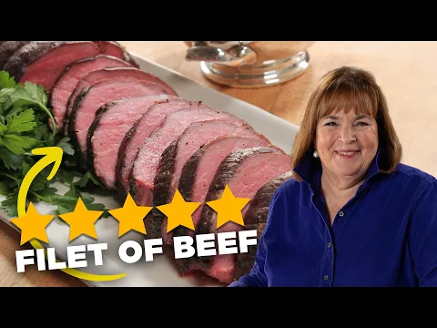 Ina's 5-⭐️ Filet of Beef with Mustard Mayo Horseradish Sauce | Barefoot Contessa | Food Network