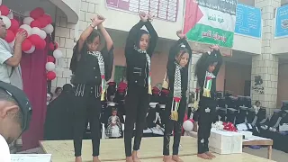 انشودة معليش كلنا فداء فلسطين استعراض زهرات الخنساء دندنها