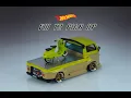 Download Lagu VolkWagen T2 Pick Up Transporter Diecast Custom Hot wheels With Vespa 3D Printing Resin
