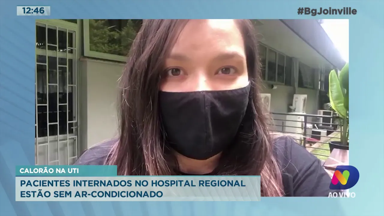 Calorão na UTI: Pacientes internados no Hospital Regional estão sem ar condicionado