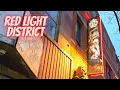 Walking Red Light District of Montreal Canada