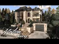 Modern French Chateau Luxury House Bloxburg Speedbuild Part 1