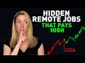 Want a High-Paying Remote Job Try an Overlooked One