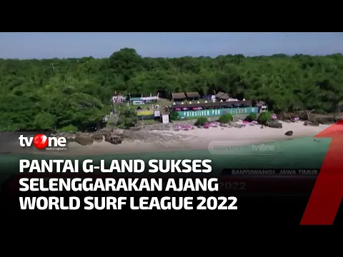 Indonesia Sukses Jadi Tuan Rumah World Surf League 2022 di Banyuwangi