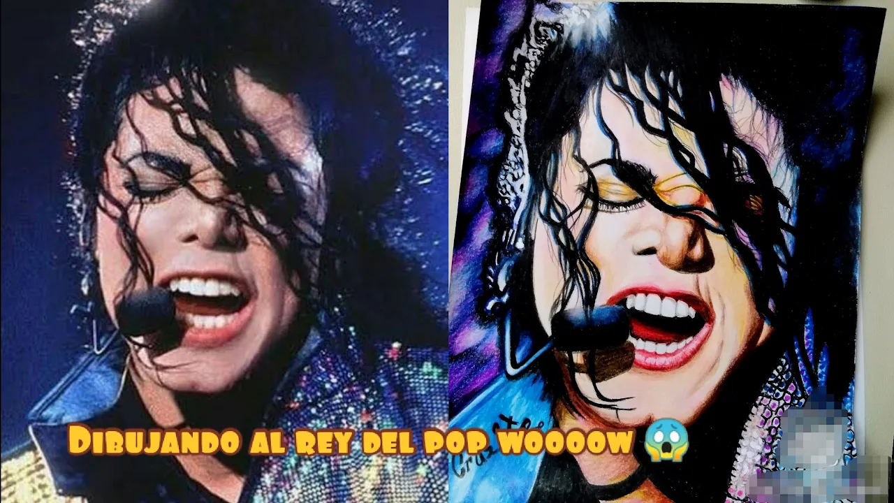 drawing Michael Jackson