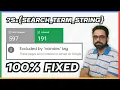 Lagu How To Fix Google Search Console Search String Error | GSC Tutorial 25