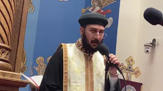 ترنيمه السلام لك يا مريم يا والده الاله جينا نطوب ونرنم لك يا باب السماء  ابونا مينا ابراهيم عياد دندنها