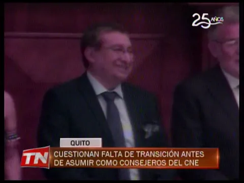 Cuestionan falta de transición antes de asumir como consejeros del CNE