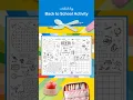 Get Pumped For School With A Fun Back To School Activity Sheet Free Printable Coloring Page