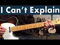 Download Lagu How To Play I Can't Explain On Guitar | The Who Guitar Lesson + Tutorial