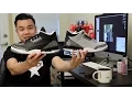 How to paint your shoes - Jordan Wolf Grey 3s w pictures