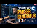 Coding a Parser Generator From Scratch In C - Part 3