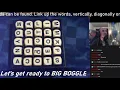 BIG BOGGLE Word game with Jim 04