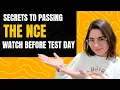 Top Tips Tricks to Pass the NCE Mental Strategies Test-Day Reality