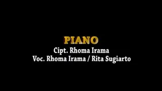 rhoma irama u0026 rita sugiarto piano stereo official music video 