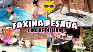 faxina pesada completa lavei tapetes me diverti na piscina com as crian as faxina solo m e