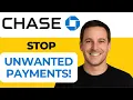 Stop Chase Auto Payments in 2 MINUTES Guide
