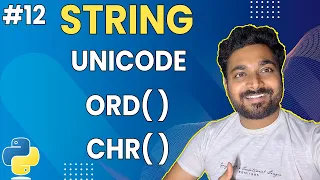 String Unicode and ASCII Python Basics