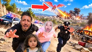 التنين الوردي هاجم شفا وعيلة ايمن تيوبر بالحياة الواقعيه شوفوا ميمي شو عملت وشو اللي صار !!