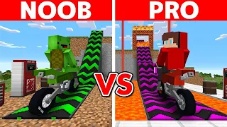 Download Minecraft NOOB vs PRO: SUPER MEGA RAMP BUILD CHALLENGE MP3