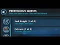 SWGOH Prestigious Quests - 2 at a time